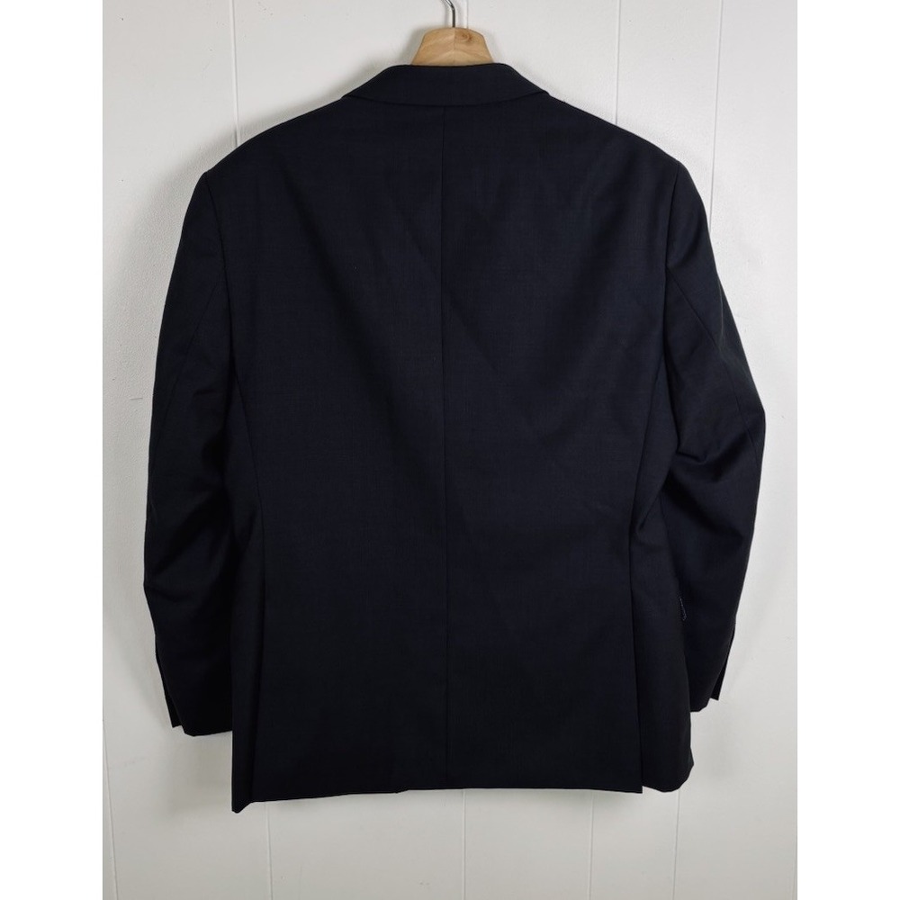 JOE Joseph Abboud Men's Size 38S 100% Wool Sport Coat Blazer Dark Gray - Picture 7 of 10
